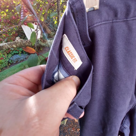 NWT Dockers Classic Fit Washed Stretch Flat Front Chino Pants Blue Mens Sz 44x32 - Picture 11 of 16